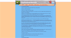 Desktop Screenshot of clayfieldredkennels.bigpondhosting.com