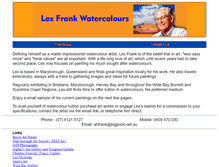 Tablet Screenshot of lexfrankwatercolours.bigpondhosting.com