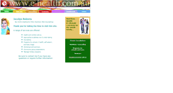 Desktop Screenshot of e-health.bigpondhosting.com