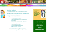 Tablet Screenshot of e-health.bigpondhosting.com