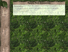 Tablet Screenshot of mywireplantaccessories.bigpondhosting.com