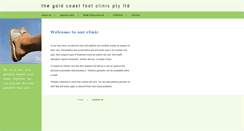 Desktop Screenshot of gcfootclinic.bigpondhosting.com