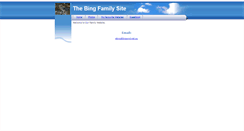 Desktop Screenshot of bingfamily.bigpondhosting.com