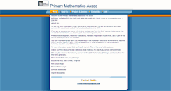 Desktop Screenshot of primarymaths.bigpondhosting.com