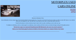Desktop Screenshot of motorplexcars.bigpondhosting.com