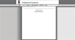 Desktop Screenshot of enlightenedguidance.bigpondhosting.com