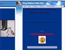 Tablet Screenshot of gregwalters.bigpondhosting.com