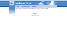 Tablet Screenshot of goldcoasthgpg.bigpondhosting.com